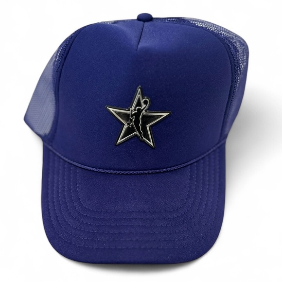 WNBA 2024 ALL STAR GAME Royal Silver Black Star Otto Trucker Convention Excl.